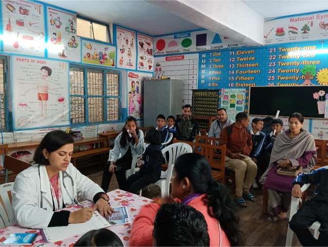 Health Camp and Disaster Management Training